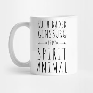 RBG is my spirit animal gifts for strong women Mug